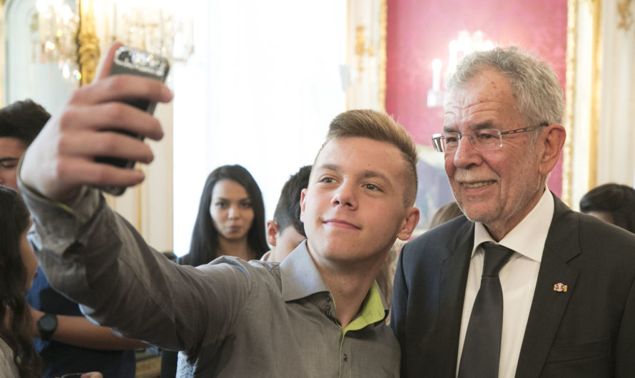 Besuch beim Bundespräsidenten