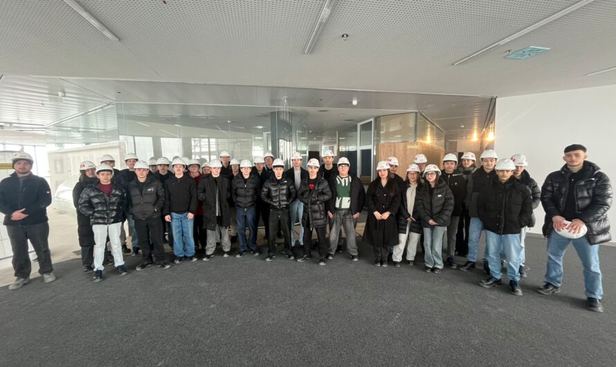 Baustellenbesichtigung Strabag 