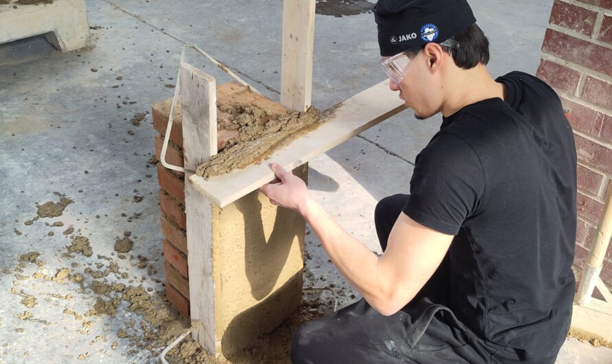 Mauern in der Bauakademie Guntramsdorf